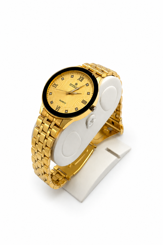 ES-002 SS GOLD BLACK