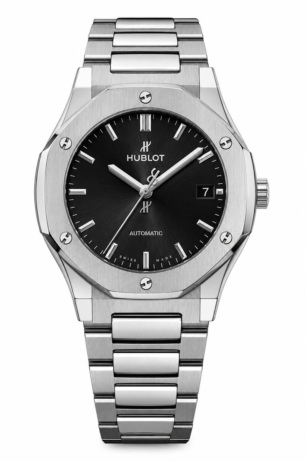 ES-HS Stainless Steel Ultra Luxury Watch For Mens.
