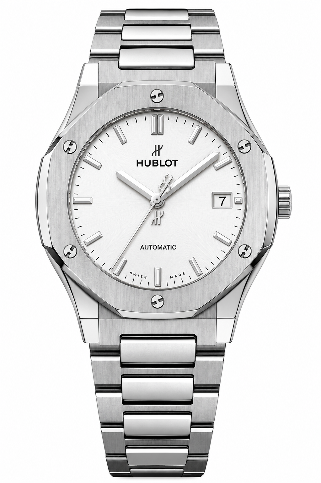 ES-HS Stainless Steel Ultra Luxury Watch For Mens.